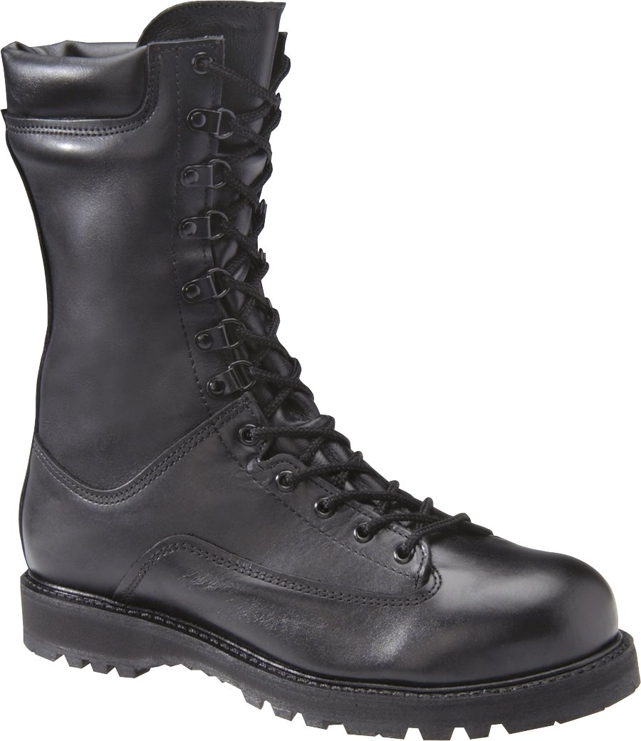Corcoran 10 Inch Waterproof All Leather Field Boot : Black - Mens