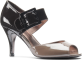 Della Taupe Grey/Chocolate