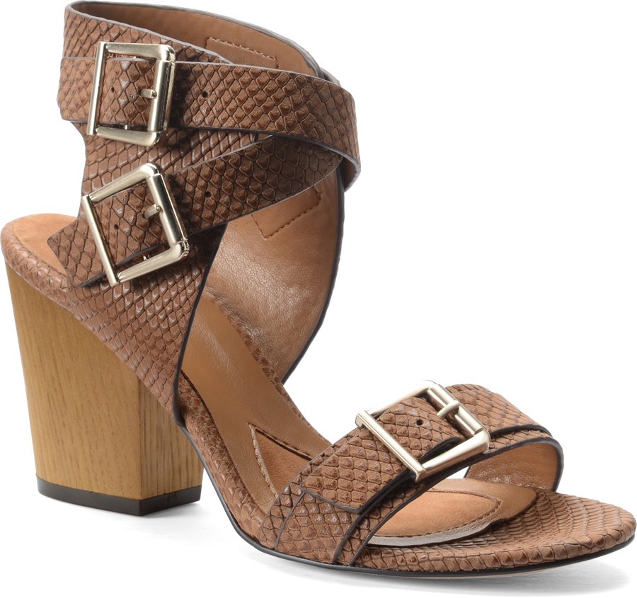 Isola Lissandra II : Cognac Snake - Womens