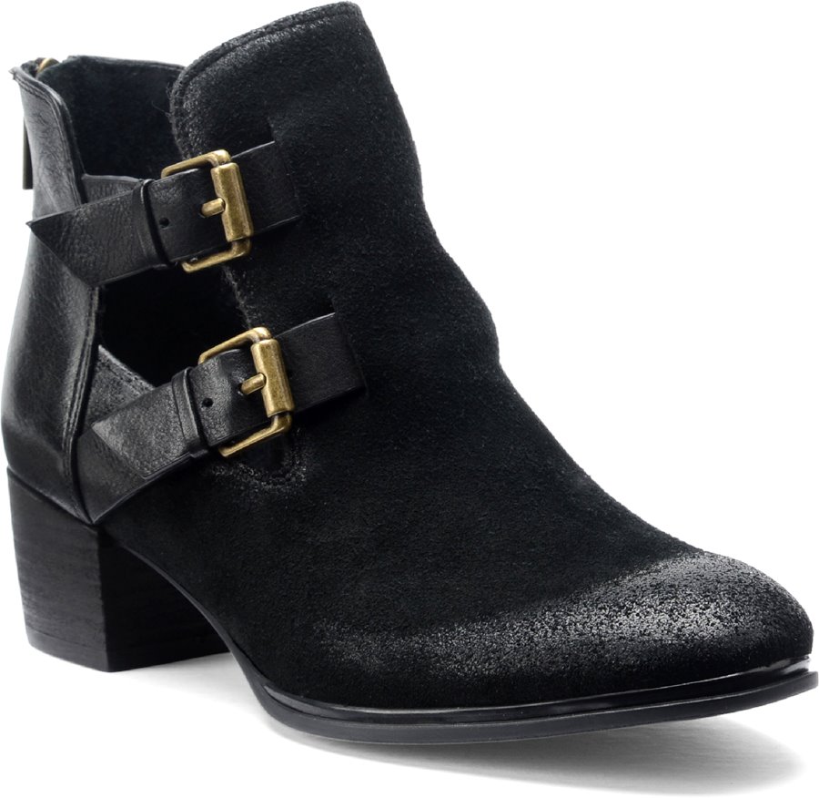 Isola Darnell : Black Suede - Womens