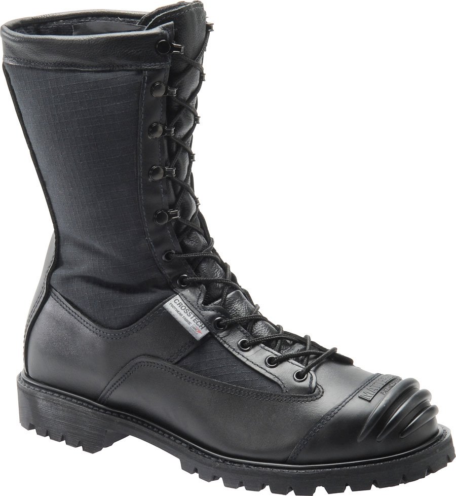 Matterhorn 10 Inch WP Leather Nomex Kevlar Ripstop Search Rescue : Black - Mens