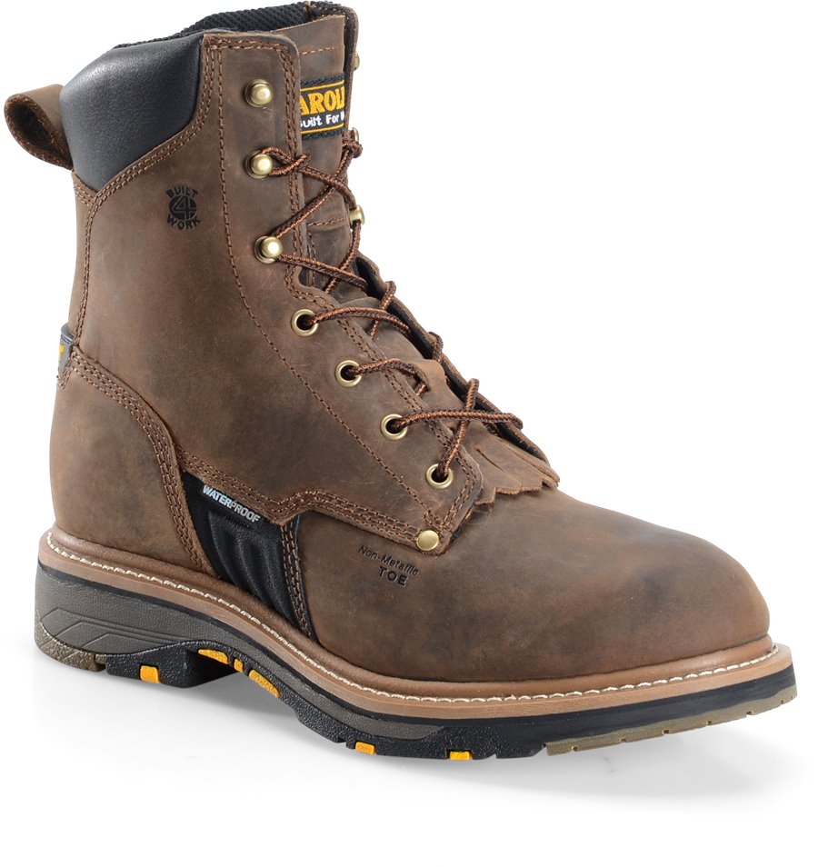 Carolina 8 Workflex Composite Toe Work Boot : Dark Brown - Mens