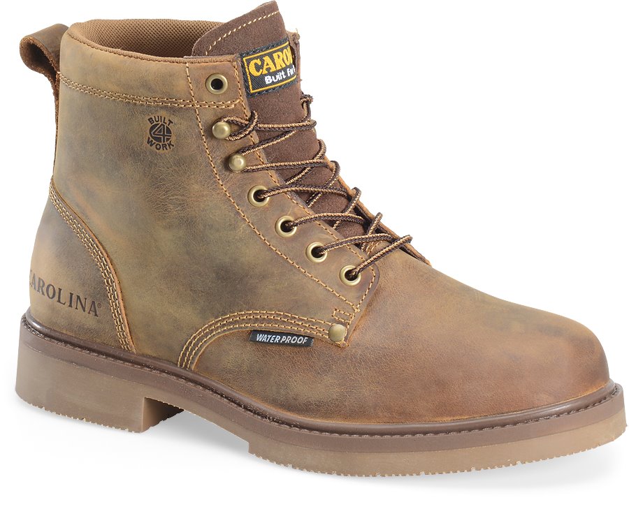 Carolina 6 Inch Smooth Sole Waterproof : Old Town Folklore - Mens