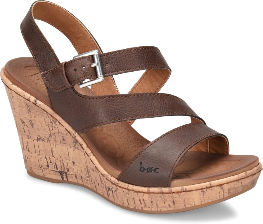 BOC Schirra in Coffee - BOC Womens Sandals on Shoeline.com