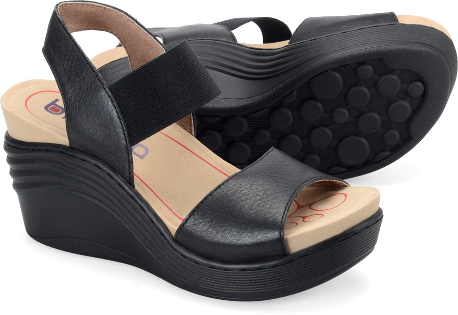 Bionica Stream in Black - Bionica Womens Sandals on Shoeline.com