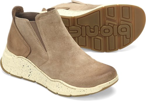 Bionica Oana in Light Grey Suede - Bionica Womens Boots on Shoeline.com