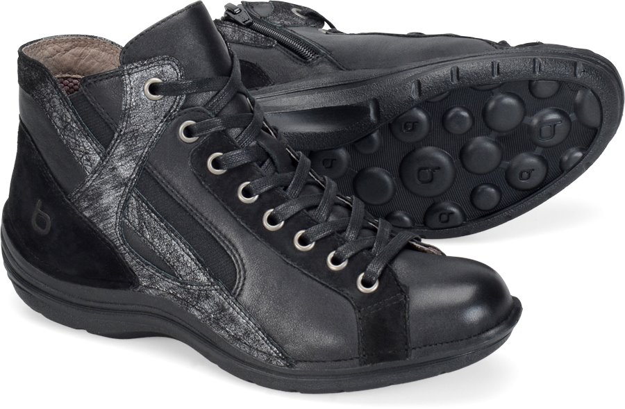 Bionica Shoes - Bionica Orbit Women's Shoes in Black color. - #bionicashoes #blackshoes