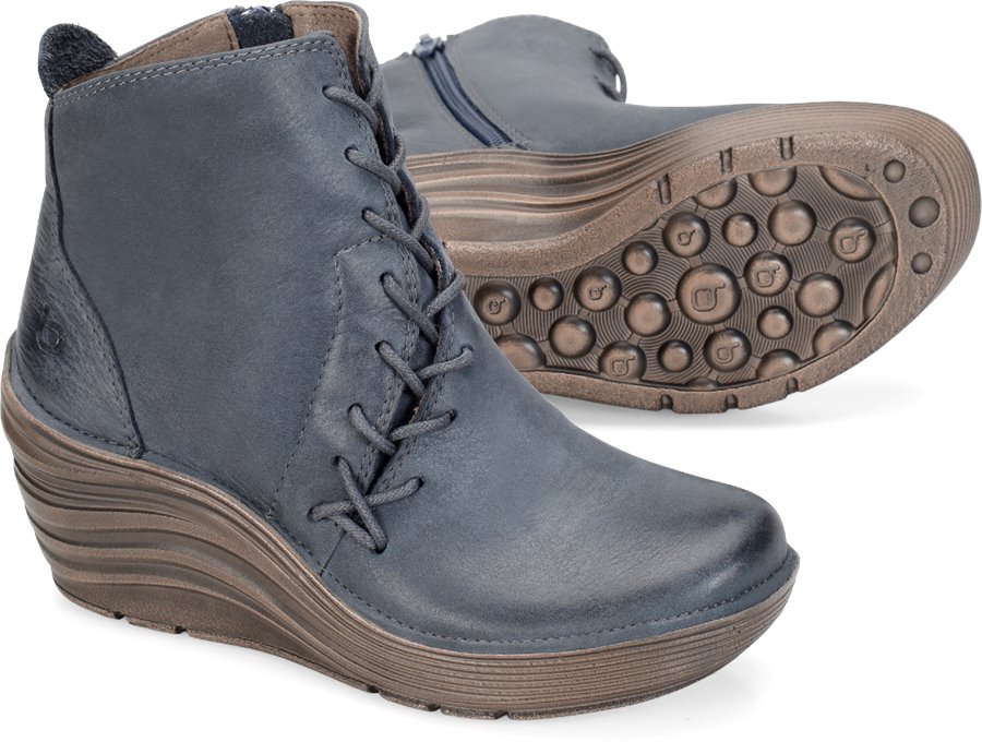 Bionica Shoes - Bionica Corset Women's Shoes in Denim Blue color. - #bionicashoes #denimshoes