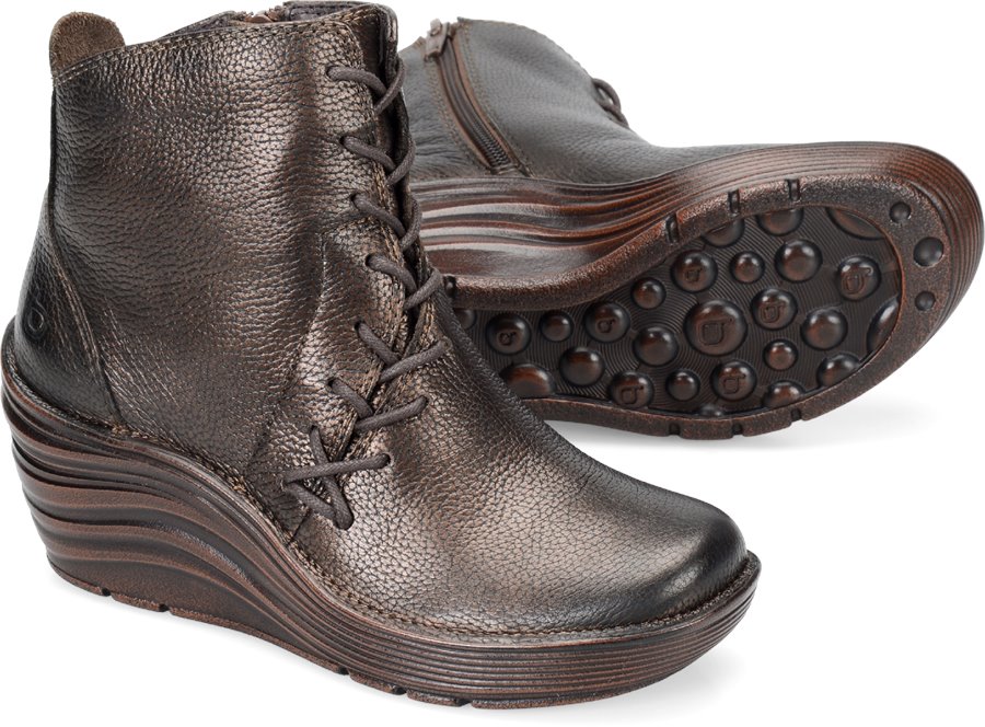 Bionica Shoes - Bionica Corset Women's Shoes in Bronze color. - #bionicashoes #bronzeshoes