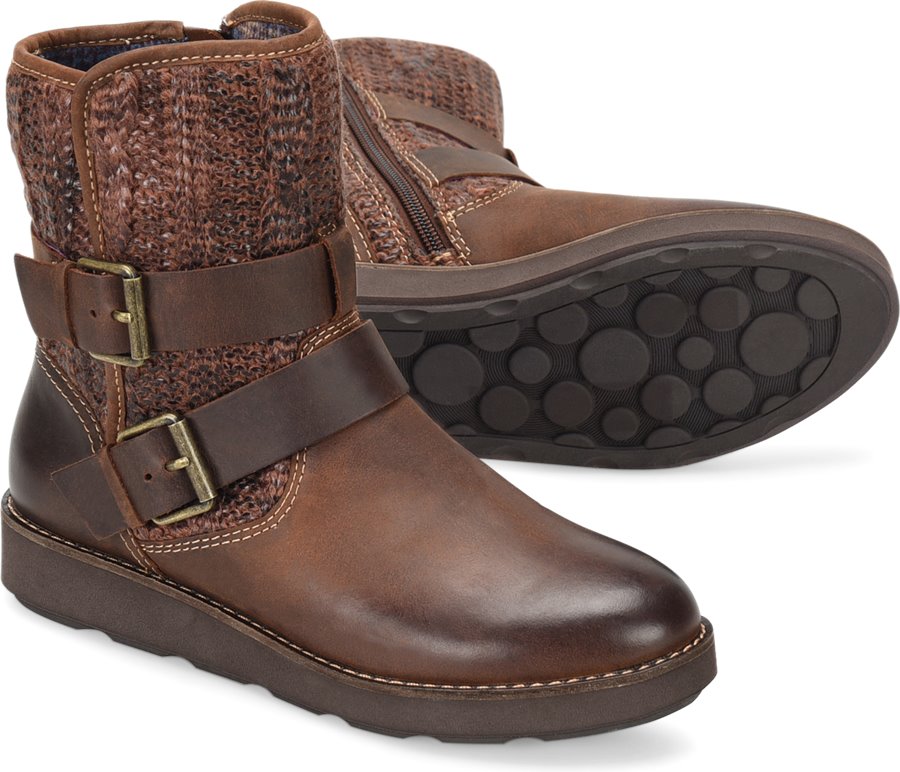 Bionica Shoes - Bionica Nordic Women's Shoes in Aztec Brown color. - #bionicashoes #brownshoes
