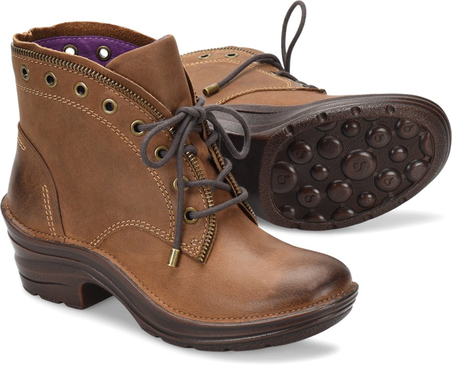 Bionica Shoes - Bionica Rangley Women's Shoes in Brown color. - #bionicashoes #brownshoes