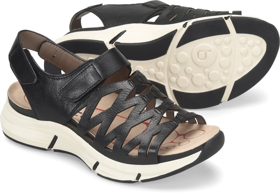 Bionica Ossipee in Black - Bionica Womens Sandals on Shoeline.com