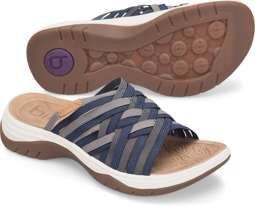bionica arcola slide sandals