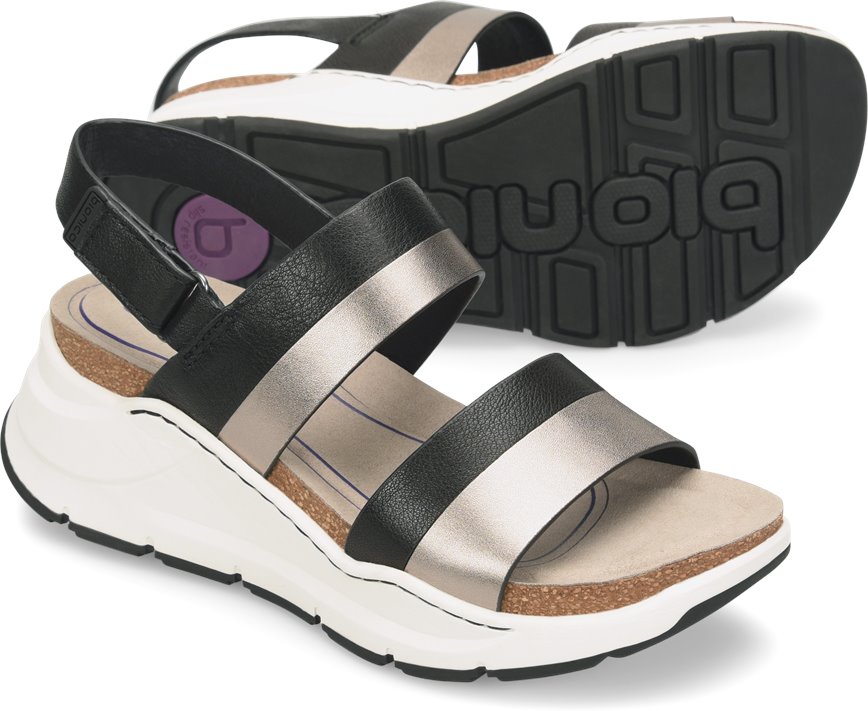bionica arcola slide sandals