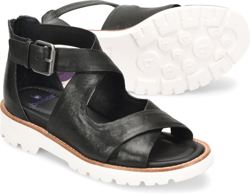 bcbg dania flat sandals