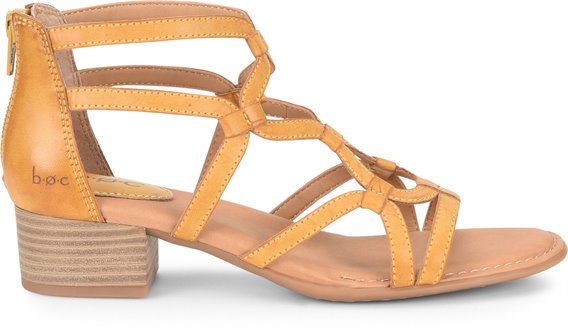 BOC Womens Pecan in Yellow on bocshoes.com