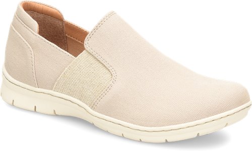 BOC Womens Seaham in Natural Canvas on bocshoes.com