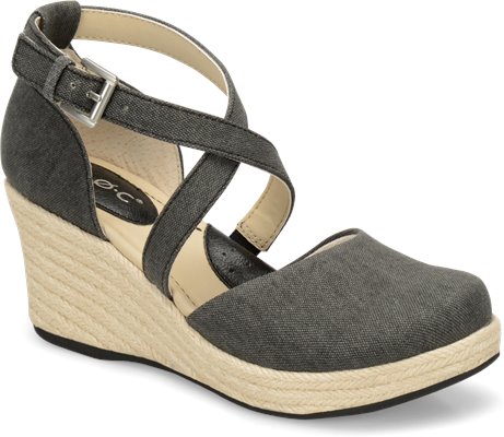 boc bree espadrille wedge pump