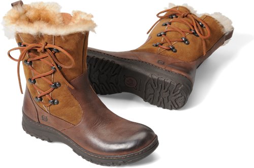 Born Masa in Canoe Shearling Lined - Born Womens Boots on 