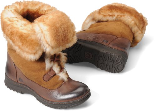 born sheepskin boots