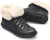 available in Black full grain and shearling combo (Black), currently selected