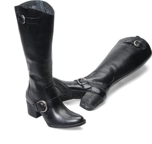 Born Shaylee in Black - Born Womens Boots on Bornshoes.com