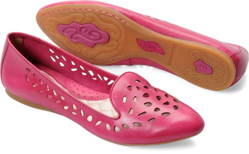 Born Tinley in Pink - Born Womens Flats on Bornshoes.com