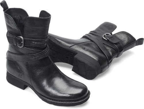 Born Leandra in Black - Born Womens Boots on Bornshoes.com