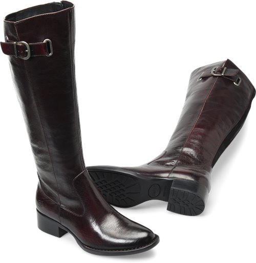 born cort leather knee high boot