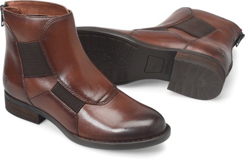 born reid leather bootie