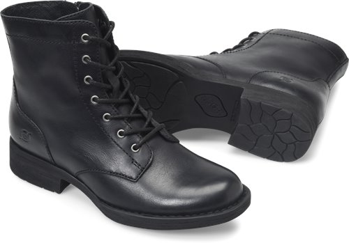 evans black boots
