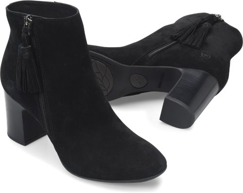 born michie block heel bootie