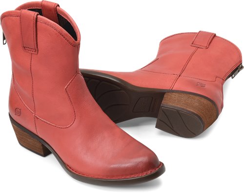 Born WYND in Red - Born Womens Boots on 