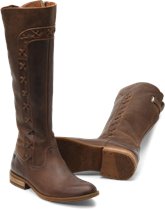 born perl leather ankle boot