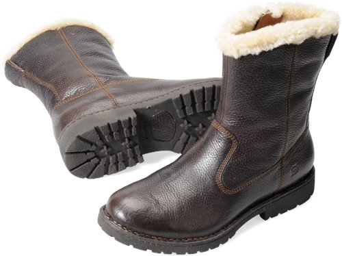 born winter boots with shearling