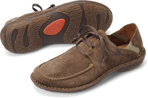 Born Bagley in Chocomilk Suede - Born Mens Casual on Bornshoes.com