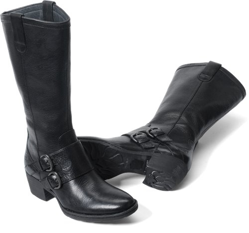Born Magda in Black - Born Womens Boots on Bornshoes.com