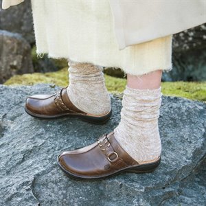 born wedge clogs