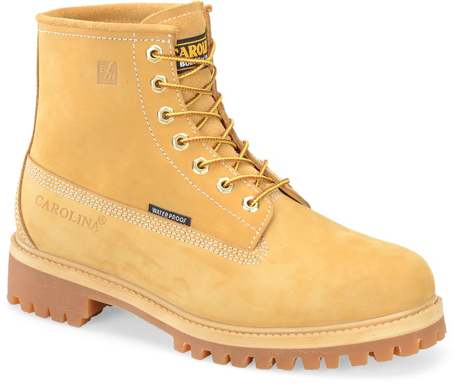 beige work boots