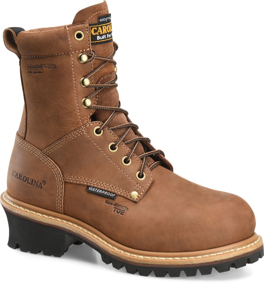 non steel toe logger boots