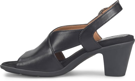 Comfortiva Katara In Black - Comfortiva Womens Sandals On Shoeline.com