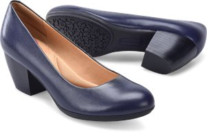 navy dress shoes low heel