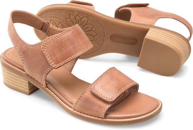 Comfortiva Baja in Walnut - Comfortiva Womens Sandals on Shoeline.com