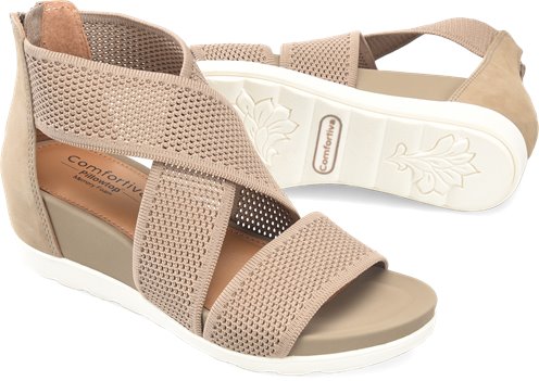 Comfortiva Parrea in STONE - Comfortiva Womens Sandals on Shoeline.com