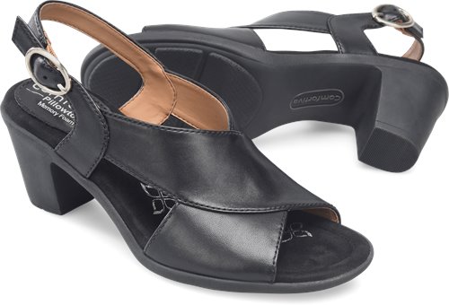 Comfortiva Katara In Black - Comfortiva Womens Sandals On Shoeline.com