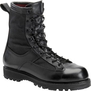 Black Corcoran 8 Inch Waterproof Leather Combat Boot