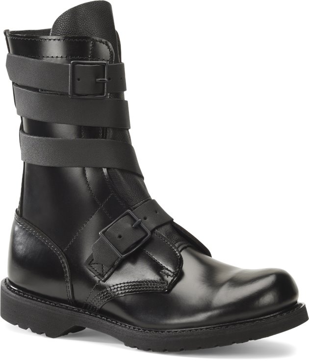 Black Corcoran Mens 10 Leather Tanker Boots Motorcycle & Combat Boots
