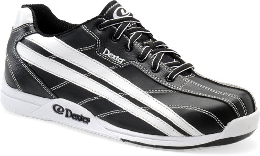Mens Dexter JACK II Bowling Shoes Color Black/White Sizes 6 