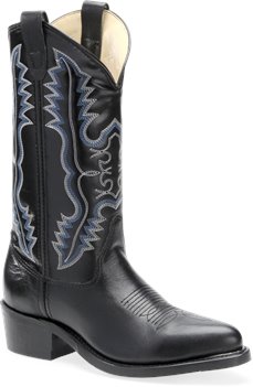 black steel toe cowboy boots