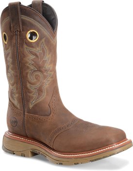 Double H Boot 11 Domestic Wide Square Toe Work Western in Coppertone ...